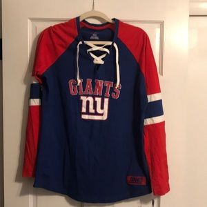 NWT womens NY Giants shirt, XL
